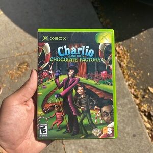 Charlie and the Chocolate Factory Xbox Game - Green Case
